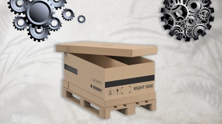 کارتن قطعات صنعتی